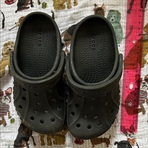 CROCS Kids Black Clogs